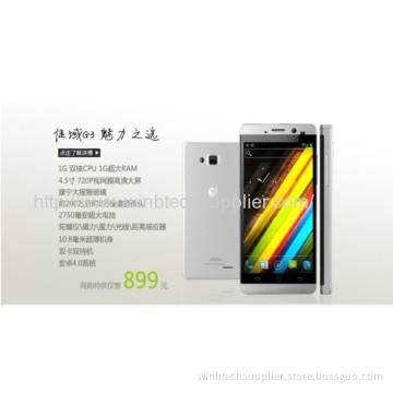 G3s Jiayu 4.5 Inch Original Jiayu G3s Mtk6589 Quad Core Smart Mobile Phone 